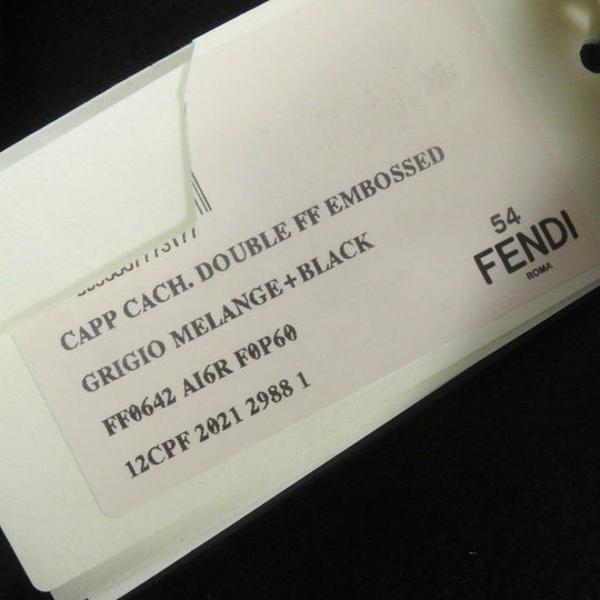 FENDI Chester coat FF0642 cashmere gray 54