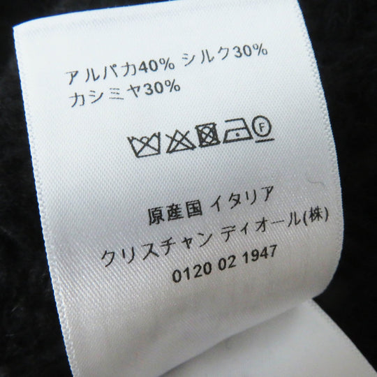 Christian Dior Vest 244T61AM144 Main: 40% alpaca, Main: 30% silk, Main: 30% cashmere black Women 38 Used Authentic