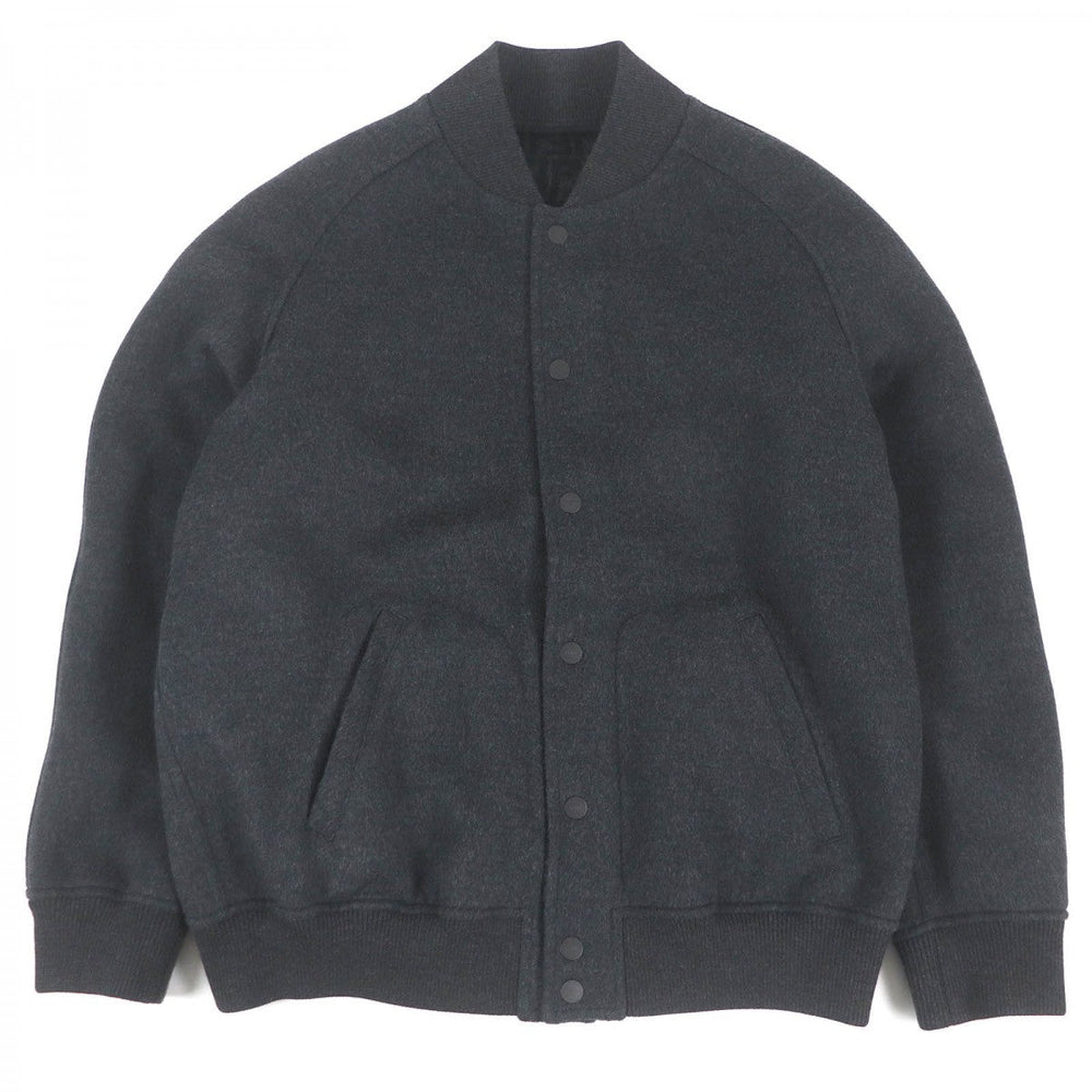 FENDI Blouson FW1085 Outer: 99% wool, Outer: 1% silk, Lining: 45% acrylic, Lining: 45% wool, Lining: 8% nylon Dark gray mens 50 Used Authentic