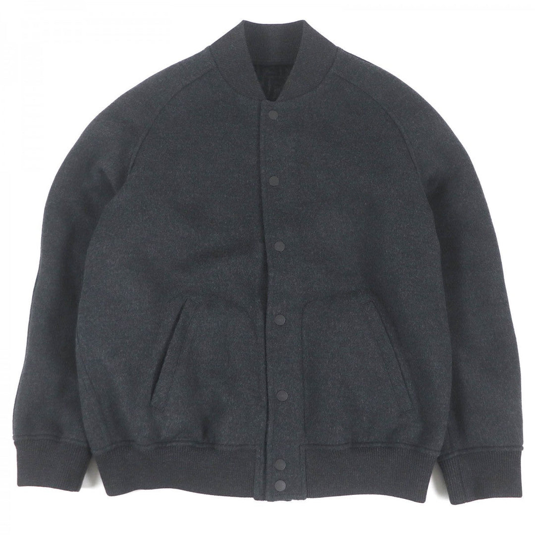 FENDI Blouson FW1085 Outer: 99% wool, Outer: 1% silk, Lining: 45% acrylic, Lining: 45% wool, Lining: 8% nylon Dark gray mens 50 Used Authentic