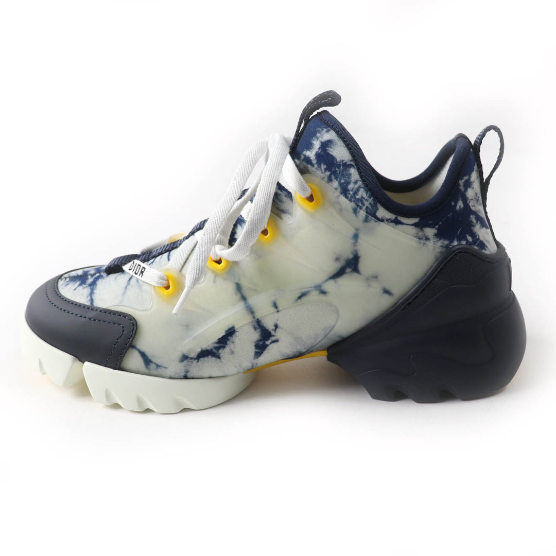Christian Dior sneakers Fabric, Rubber Multi D-CONNECT Women 36 Used Authentic