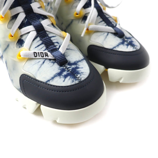 Christian Dior sneakers Fabric, Rubber Multi D-CONNECT Women 36 Used Authentic