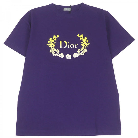Dior HOMME Short sleeve T-shirt 313J696A0554 Main: 100% cotton, Part: 100% polyester purple mens M Used Authentic