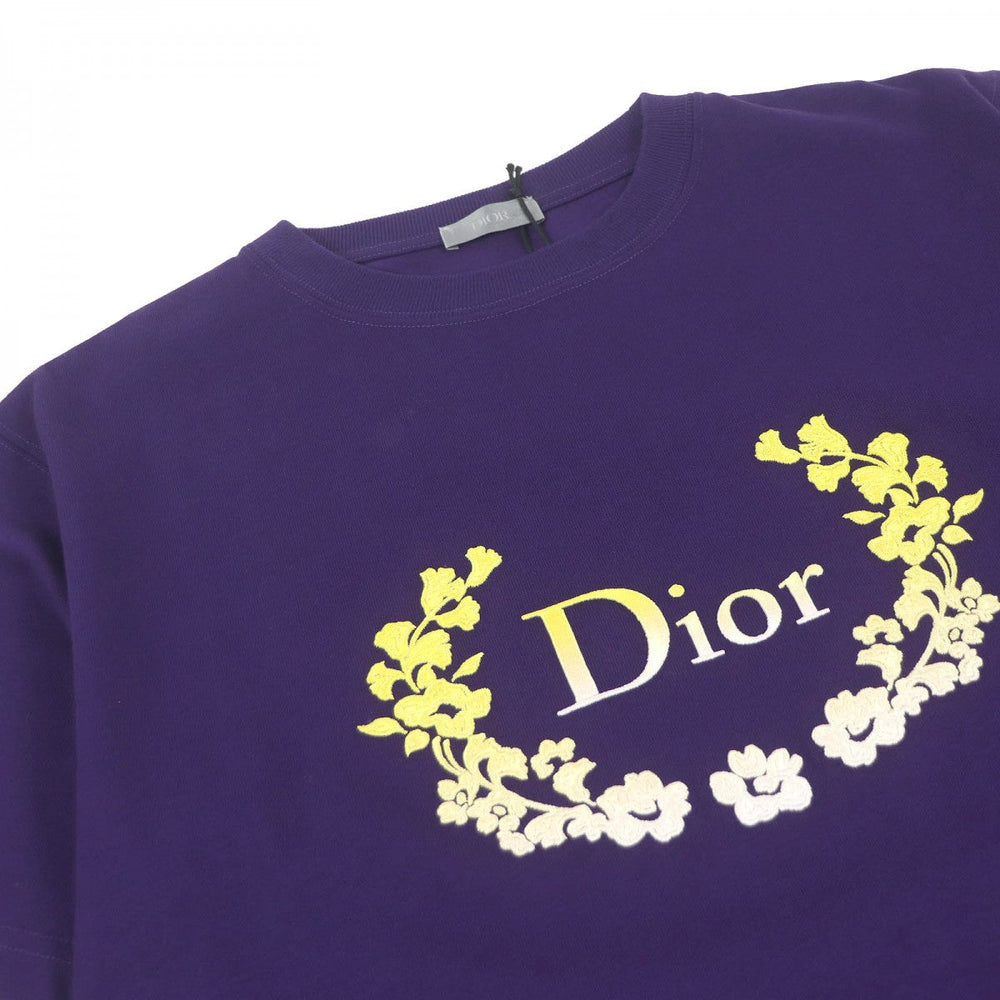 Dior HOMME Short sleeve T-shirt 313J696A0554 Main: 100% cotton, Part: 100% polyester purple mens M Used Authentic