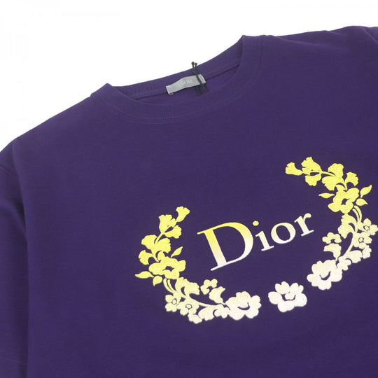 Dior HOMME Short sleeve T-shirt 313J696A0554 Main: 100% cotton, Part: 100% polyester purple mens M Used Authentic