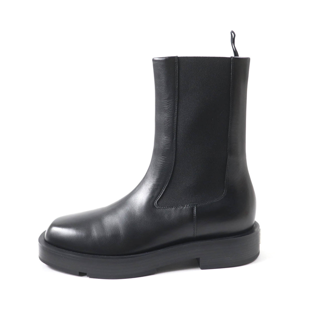 GIVENCHY short boots BE602VE0ZK Main: Leather black 4G Women 37.5 Used Authentic