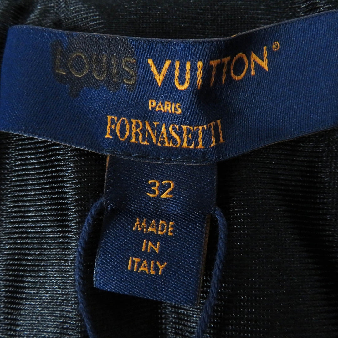 LOUIS VUITTON Jacket Outer: 99% polyester, Outer: 1% rayon, Lining: 96% polyester, Lining: 2% rayon, Lining: 2% cupra Multi Fornasetti Women 32 Used Authentic