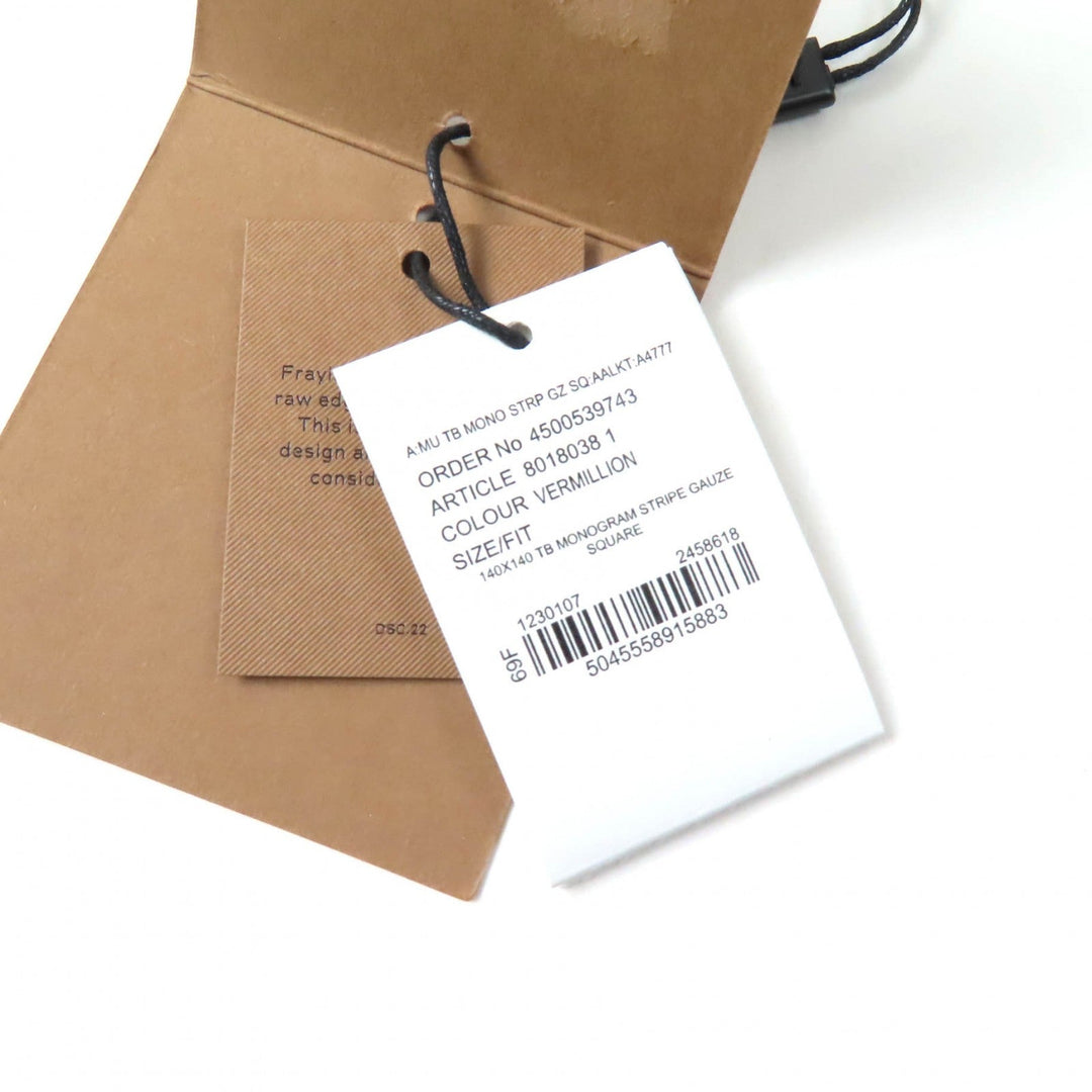 BURBERRY Stall 8018038 Main: 51% wool, Main: 49% silk Multi Women Used Authentic