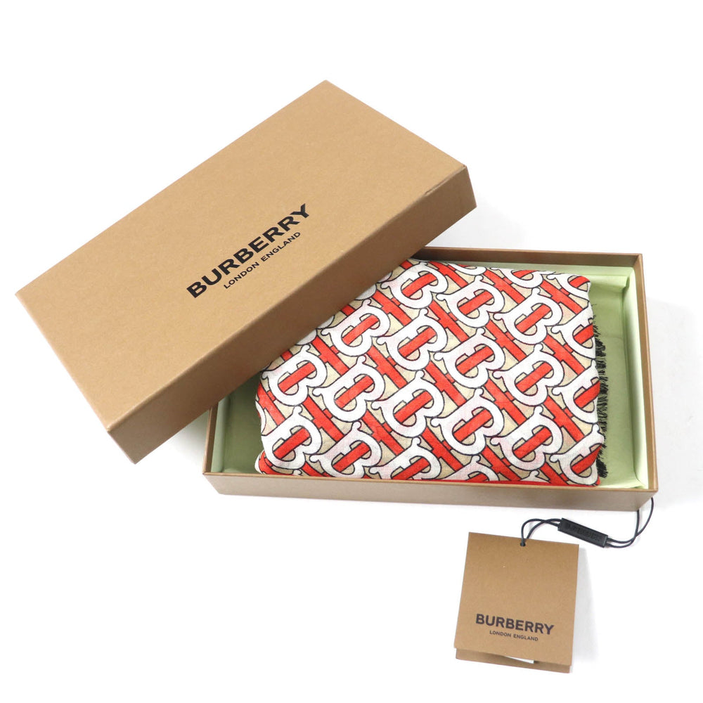 BURBERRY Stall 8018038 Main: 51% wool, Main: 49% silk Multi Women Used Authentic