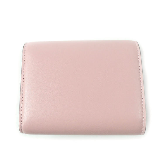 JIMMY CHOO Tri-fold wallet Main: Leather pink MARINDA Women Used Authentic