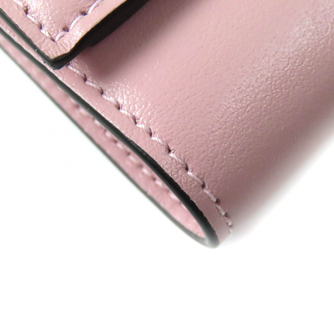 JIMMY CHOO Tri-fold wallet Main: Leather pink MARINDA Women Used Authentic