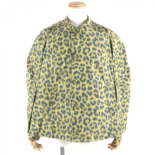 Dior HOMME poncho 243C425A5646 Main: 100% polyester, Sleeve lining: 100% cupra yellow-green mens 46 Used Authentic