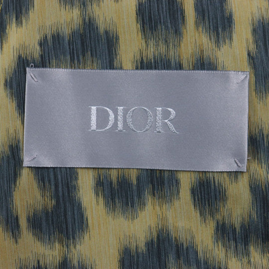 Dior HOMME poncho 243C425A5646 Main: 100% polyester, Sleeve lining: 100% cupra yellow-green mens 46 Used Authentic