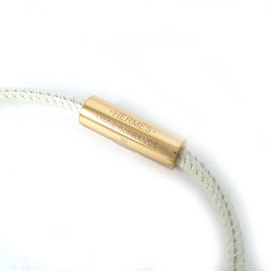 HERMES Necklace Main: Swift Nata Studded Chene Dunkle Women Used Authentic