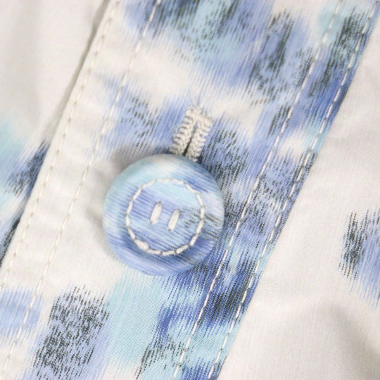 Dior HOMME poncho 243C424A5645 Main: 100% polyester, Sleeve lining: 100% cupra Light gray blue mens 44 Used Authentic