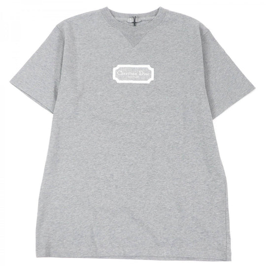 Dior HOMME Short sleeve T-shirt 243J685B0554 cotton gray M