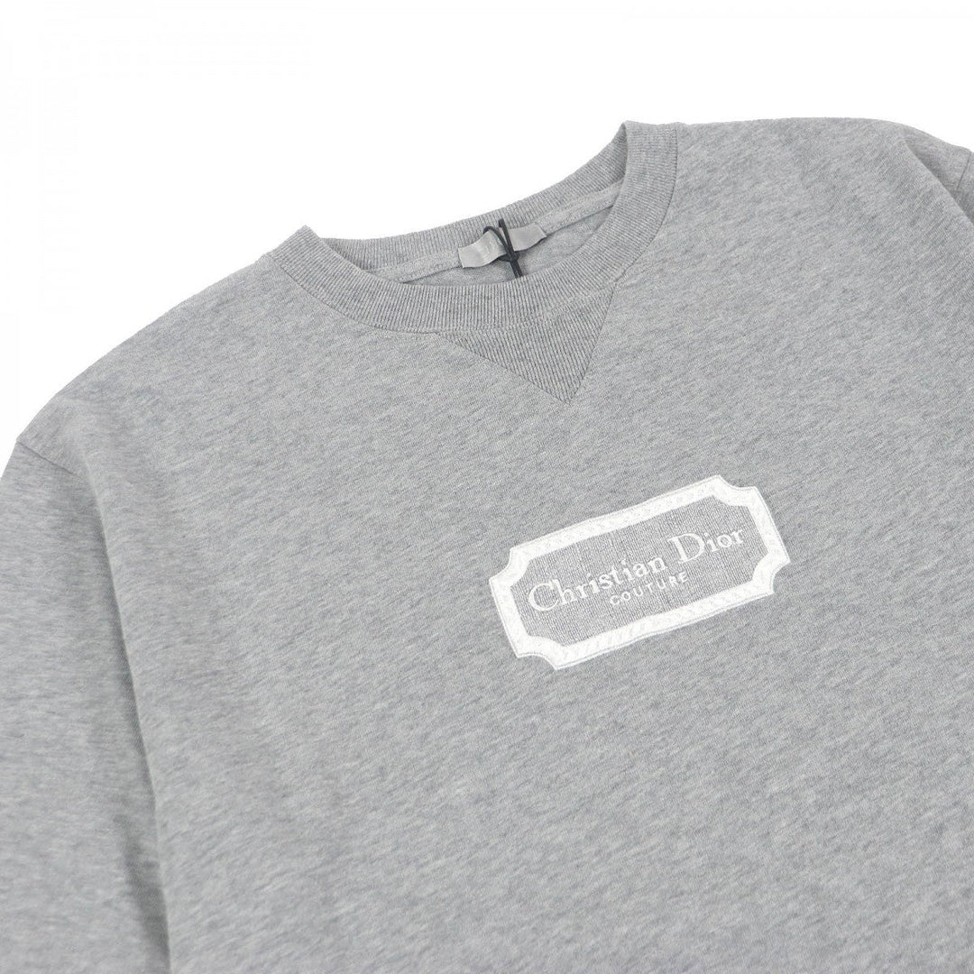 Dior HOMME Short sleeve T-shirt 243J685B0554 cotton gray M
