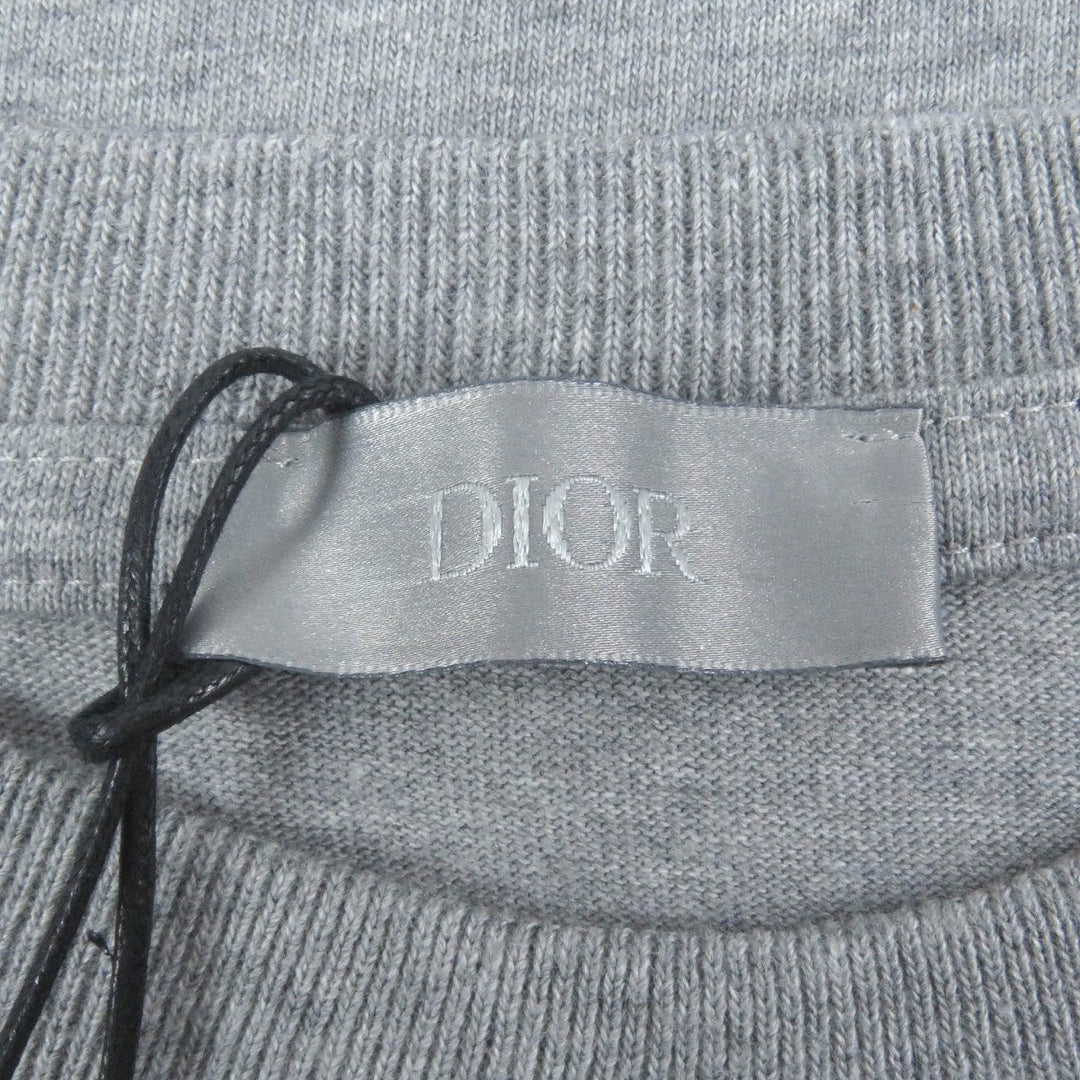 Dior HOMME Short sleeve T-shirt 243J685B0554 cotton gray M