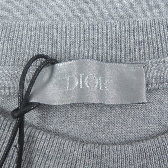 Dior HOMME Short sleeve T-shirt 243J685B0554 cotton gray M