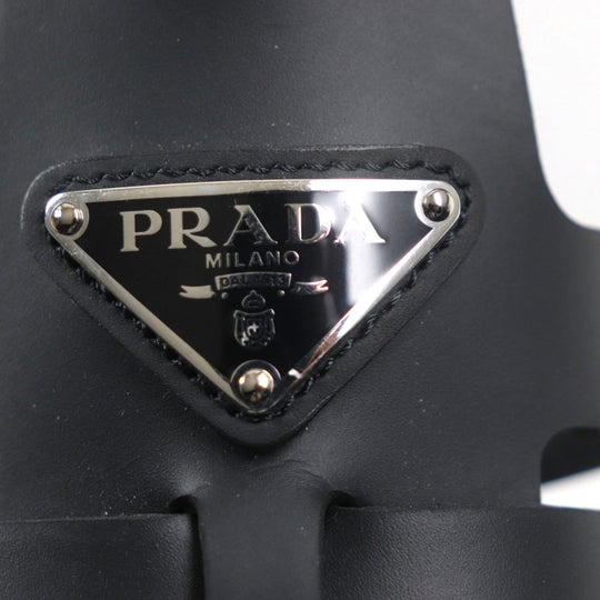 PRADA Sandals rubber black monolith 5