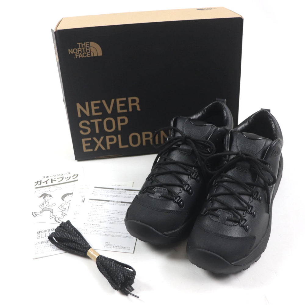 THE NORTH FACE sneakers NF52132R Main: Synthetic leather black TuningLeatherWP mens 28 Used Authentic