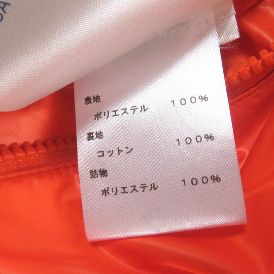 LOUIS VUITTON Blouson Outer: 100% polyester, Lining: 100% cotton, Filling: 100% polyester Orange mens 48 Used Authentic