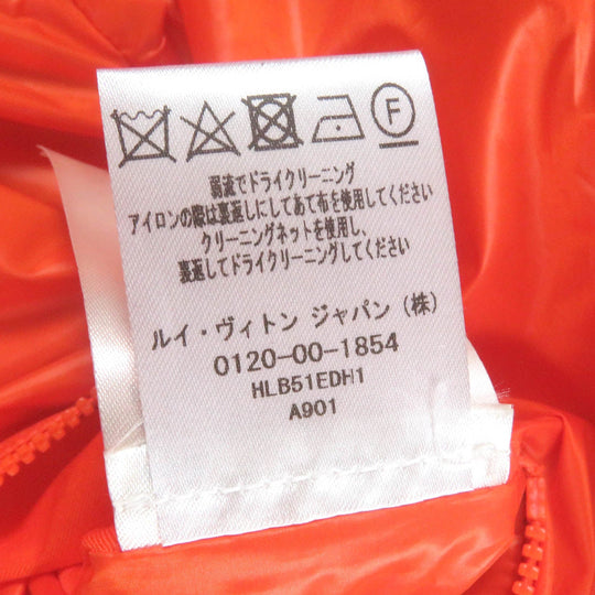 LOUIS VUITTON Blouson Outer: 100% polyester, Lining: 100% cotton, Filling: 100% polyester Orange mens 48 Used Authentic