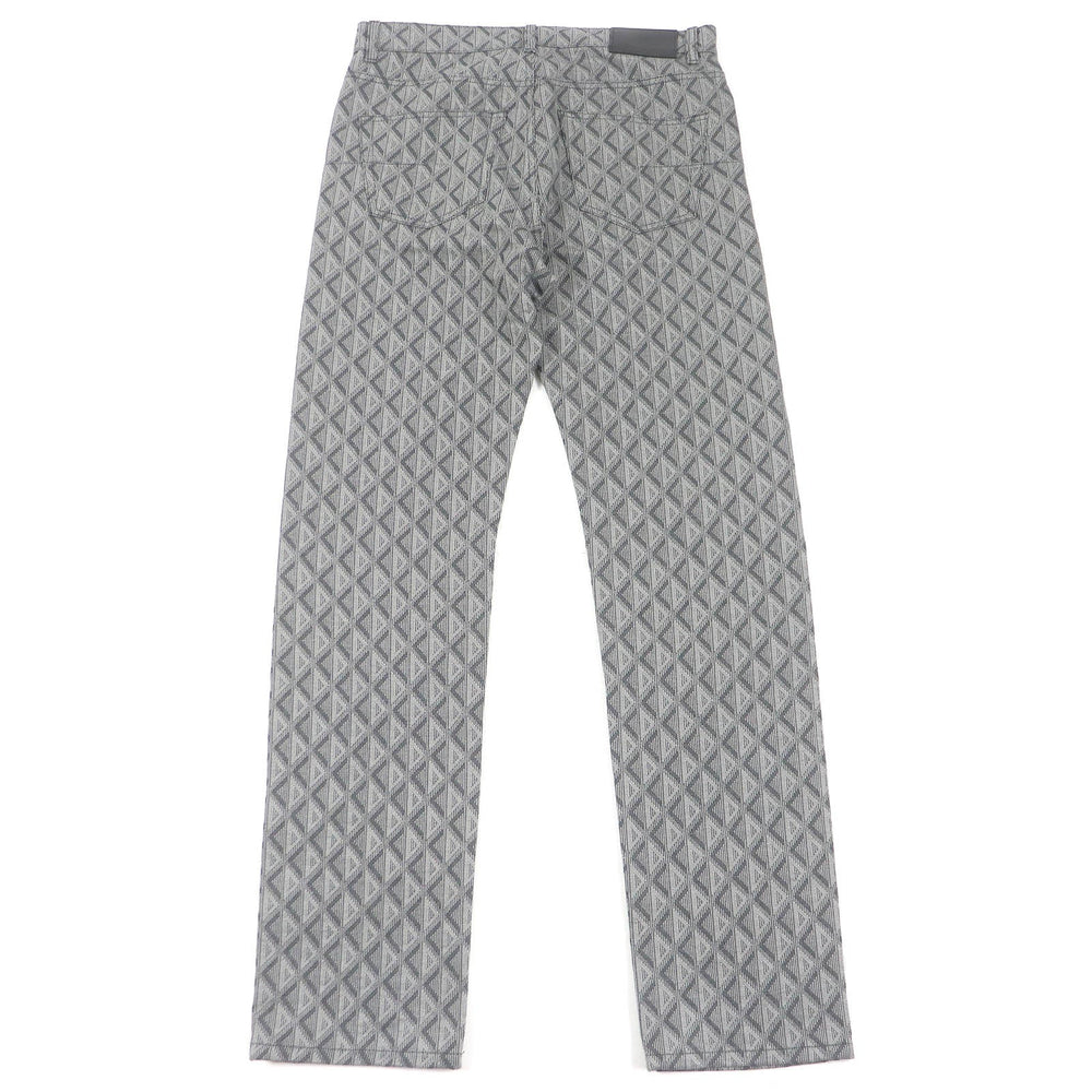 Dior HOMME Denim pants 313D004B329X Main: 100% cotton, Leather: 100% cowhide gray mens 31 Used Authentic