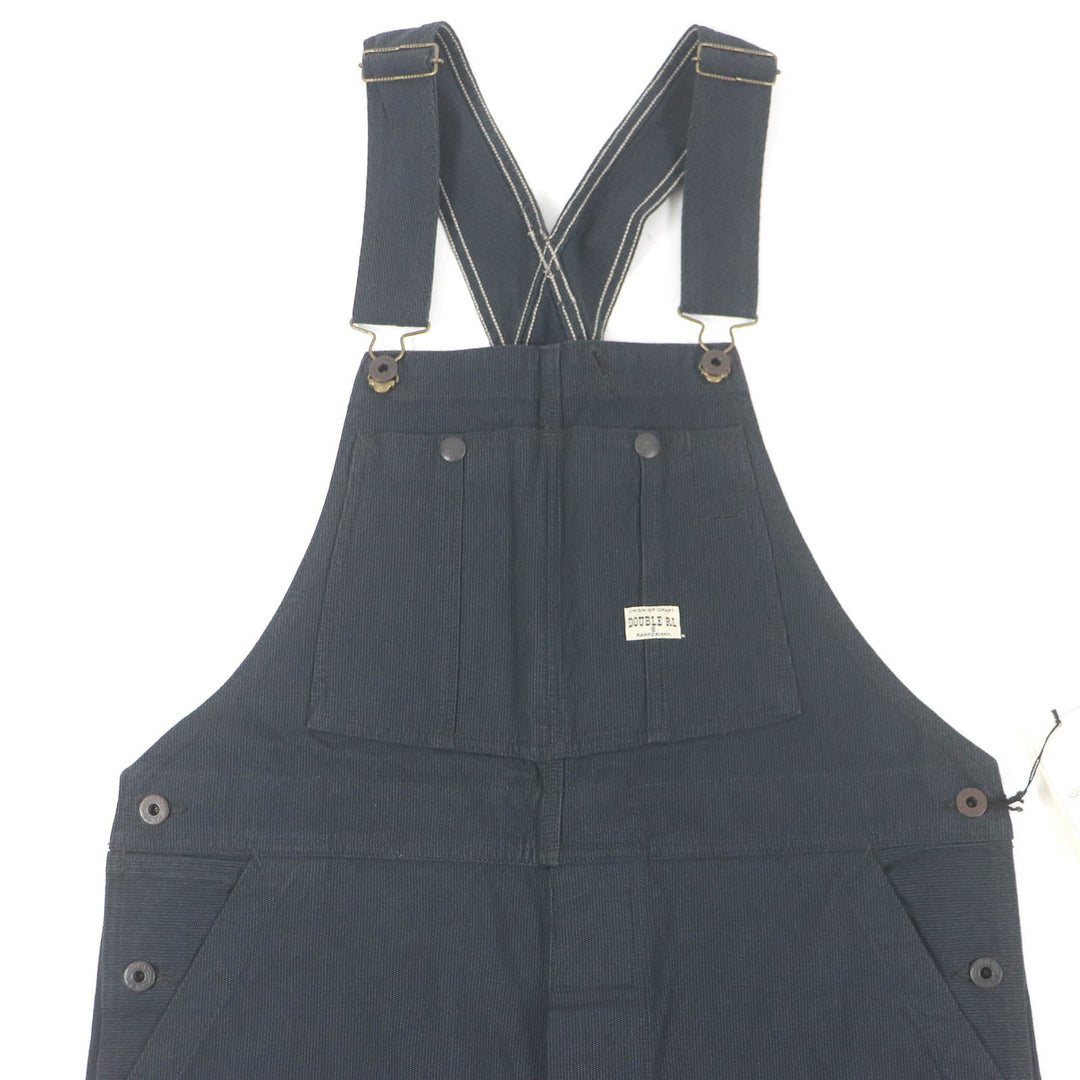 RRL Overall Main: 100% cotton black mens M Used Authentic