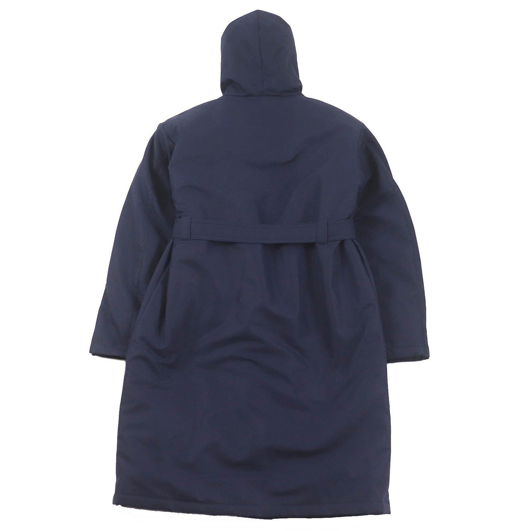 PRADA Mod coat SGO132 Outer: 51% polyamide (nylon), Outer: 49% cotton, Lining: 100% recycled polyamide, Part: 64% mohair, Part: 36% cotton Navy mens L Used Authentic