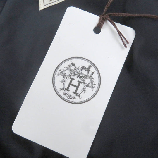 HERMES Chester coat Outer: 90% wool, Outer: 10% cashmere, Lining: 80% nylon, Lining: 20% polyurethane, Filling: 84% polyester Navy mens 48 Used Authentic
