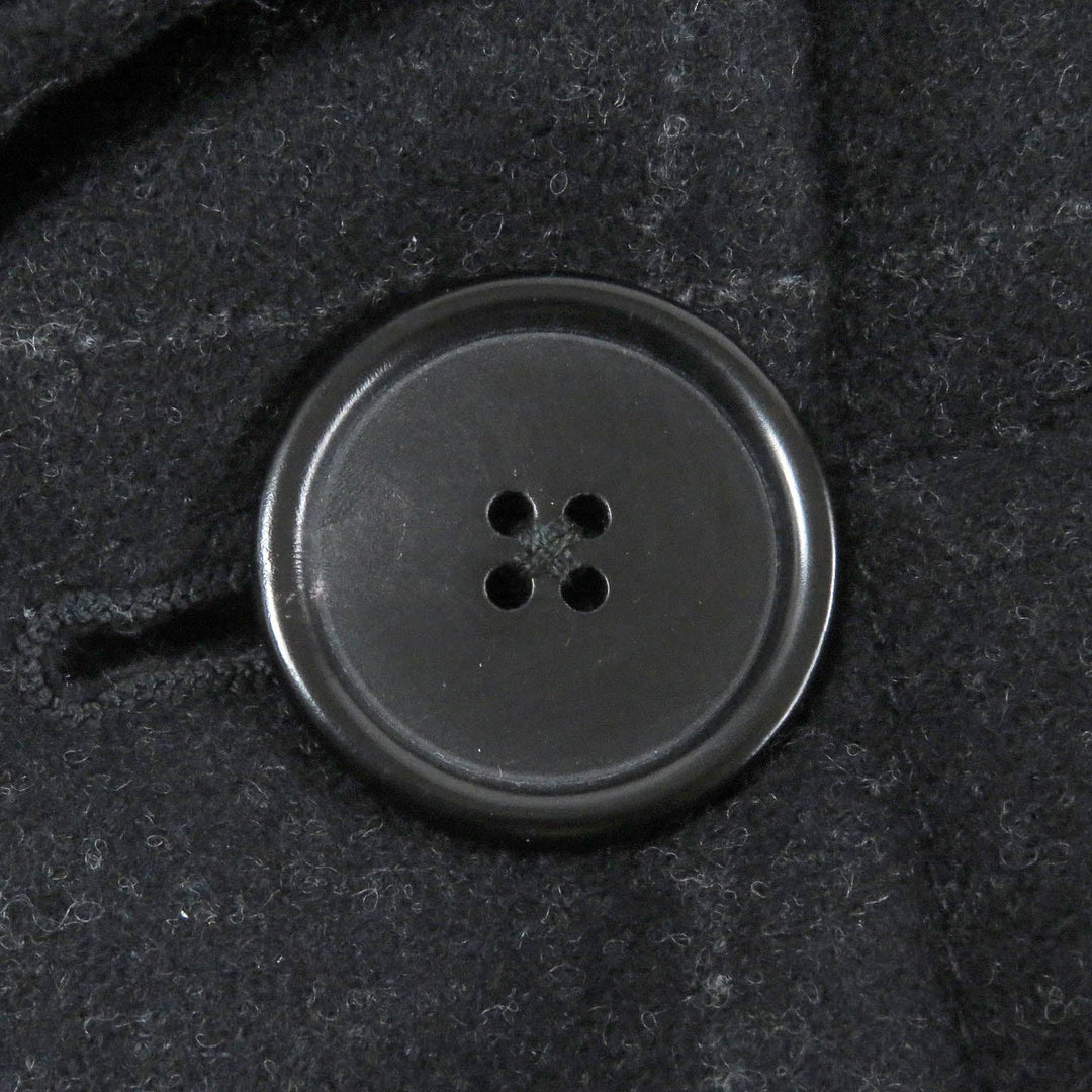 HERMES Chester coat Outer: 90% wool, Outer: 10% cashmere, Lining: 80% nylon, Lining: 20% polyurethane, Filling: 84% polyester Navy mens 48 Used Authentic