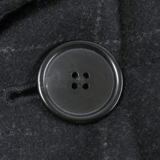 HERMES Chester coat Outer: 90% wool, Outer: 10% cashmere, Lining: 80% nylon, Lining: 20% polyurethane, Filling: 84% polyester Navy mens 48 Used Authentic