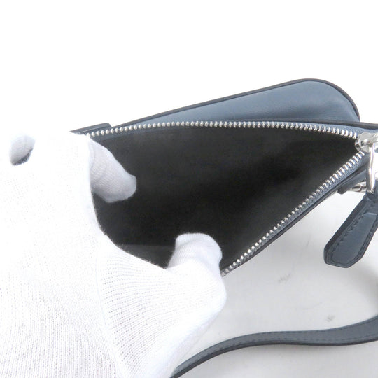 Dunhill Sling bag Main: Leather Light blue Rock Travel Holster mens Used Authentic