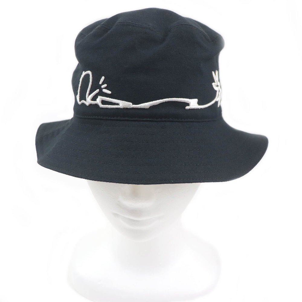 Dior hat 033C906U4511 Main: 100% cotton, Part: 100% rayon Black White mens M Used Authentic