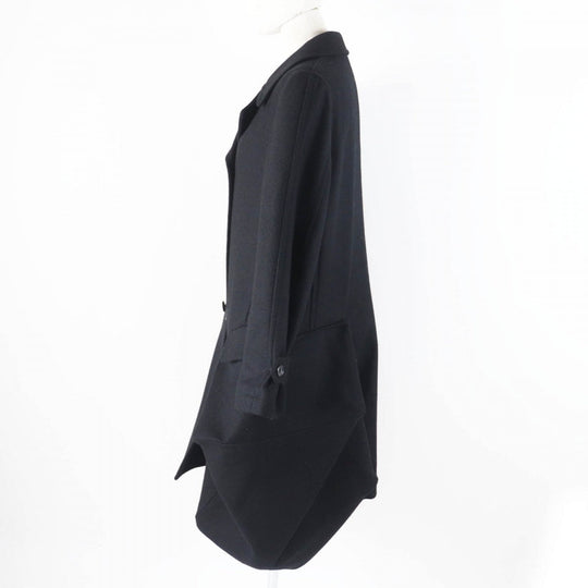 COMME des GARCONS coat GL-C002 Outer: 90% wool, Outer: 10% nylon, Lining: 100% polyester, Filling: 100% polyester black Women M Used Authentic