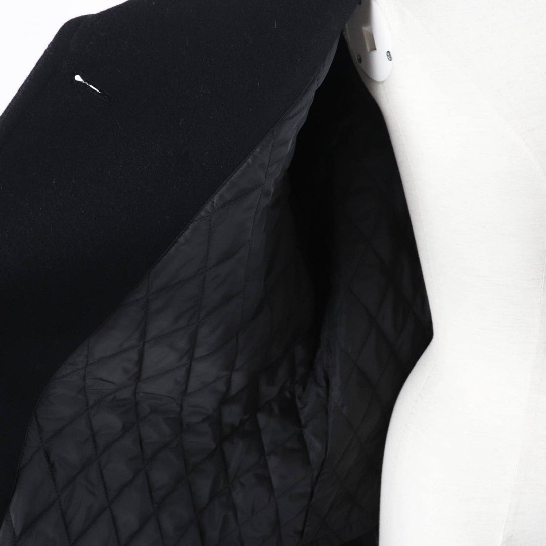 COMME des GARCONS coat GL-C002 Outer: 90% wool, Outer: 10% nylon, Lining: 100% polyester, Filling: 100% polyester black Women M Used Authentic