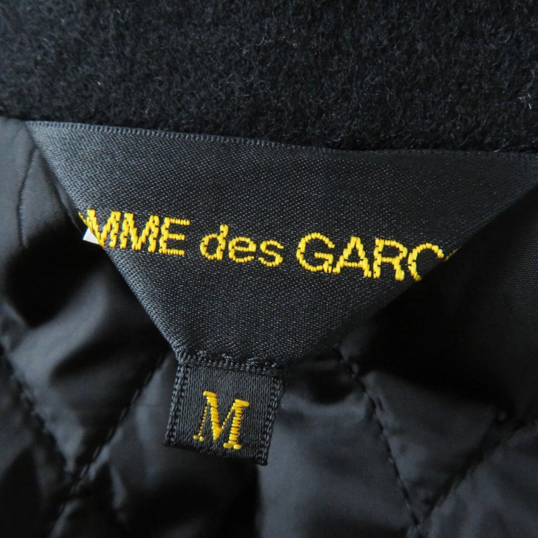 COMME des GARCONS coat GL-C002 Outer: 90% wool, Outer: 10% nylon, Lining: 100% polyester, Filling: 100% polyester black Women M Used Authentic