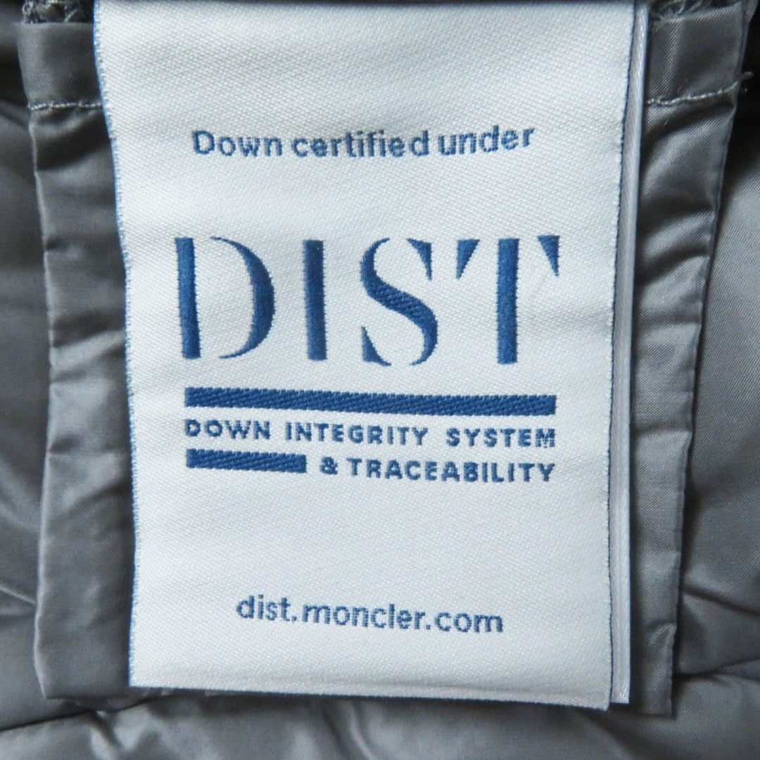MONCLER Down jacket Outer: 100% nylon, Outer: 100% nylon, Filling: 90% down, Filling: 10% feather, Filling: 100% polyester gray CESTREDE Women 00 Used Authentic