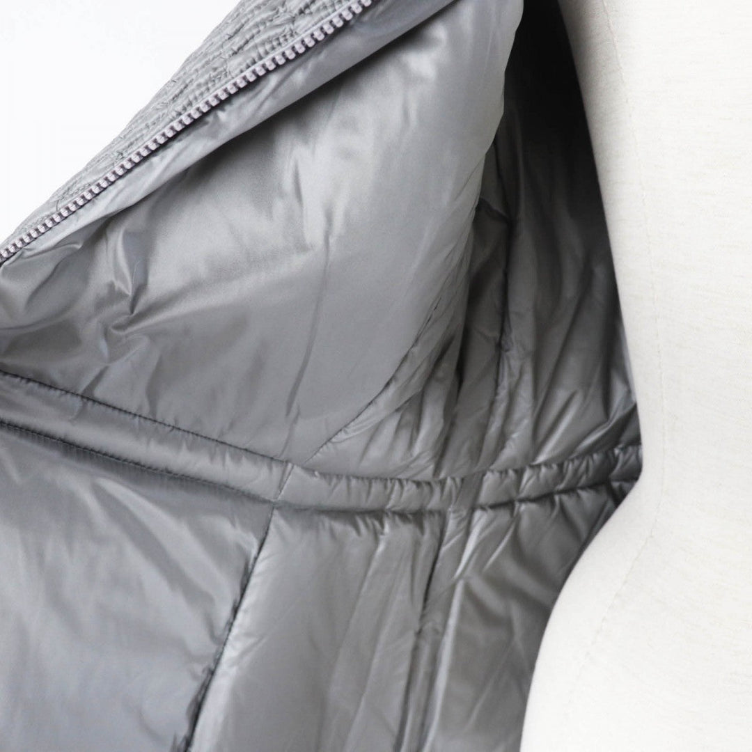 MONCLER Down jacket Outer: 100% nylon, Outer: 100% nylon, Filling: 90% down, Filling: 10% feather, Filling: 100% polyester gray CESTREDE Women 00 Used Authentic