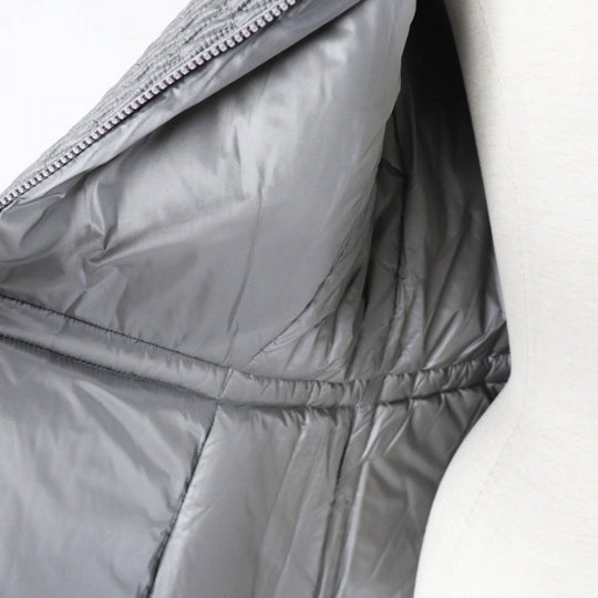 MONCLER Down jacket Outer: 100% nylon, Outer: 100% nylon, Filling: 90% down, Filling: 10% feather, Filling: 100% polyester gray CESTREDE Women 00 Used Authentic