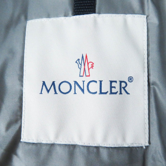 MONCLER Down jacket Outer: 100% nylon, Outer: 100% nylon, Filling: 90% down, Filling: 10% feather, Filling: 100% polyester gray CESTREDE Women 00 Used Authentic