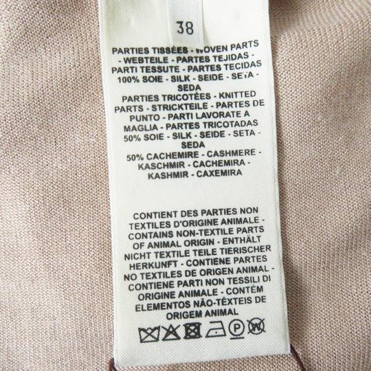 HERMES cardigan Outer: 100% silk, part: 50% cashmere, part: 50% silk Multi Clic Clac a Pois Women 38 Used Authentic