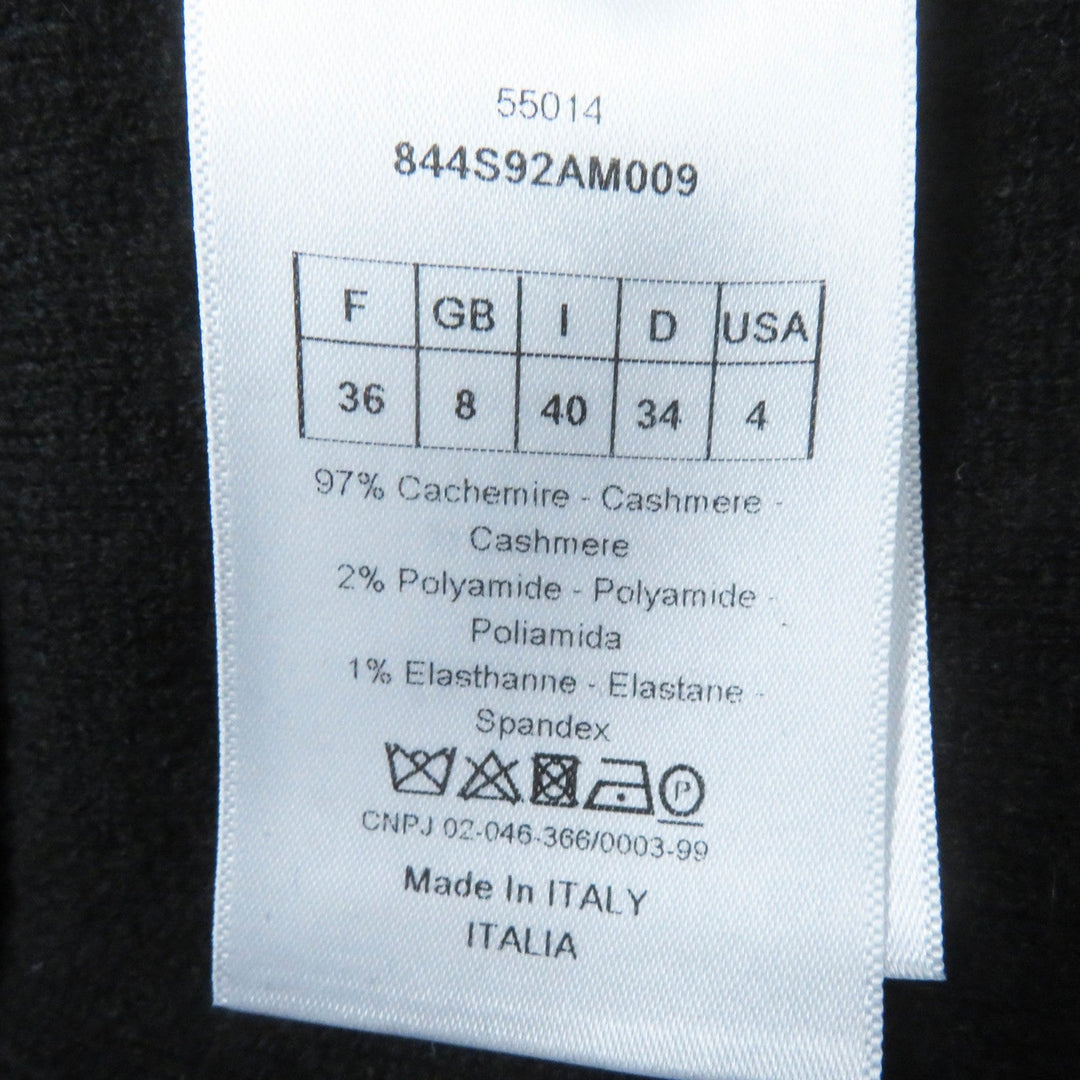 Christian Dior Hoodie 844S92AM009 Outer material: 97% cashmere, Outer material: 2% nylon, Outer material: 1% polyurethane Bordeaux JADIOR Women 40 Used Authentic