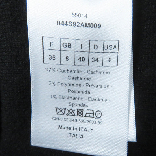 Christian Dior Hoodie 844S92AM009 Outer material: 97% cashmere, Outer material: 2% nylon, Outer material: 1% polyurethane Bordeaux JADIOR Women 40 Used Authentic