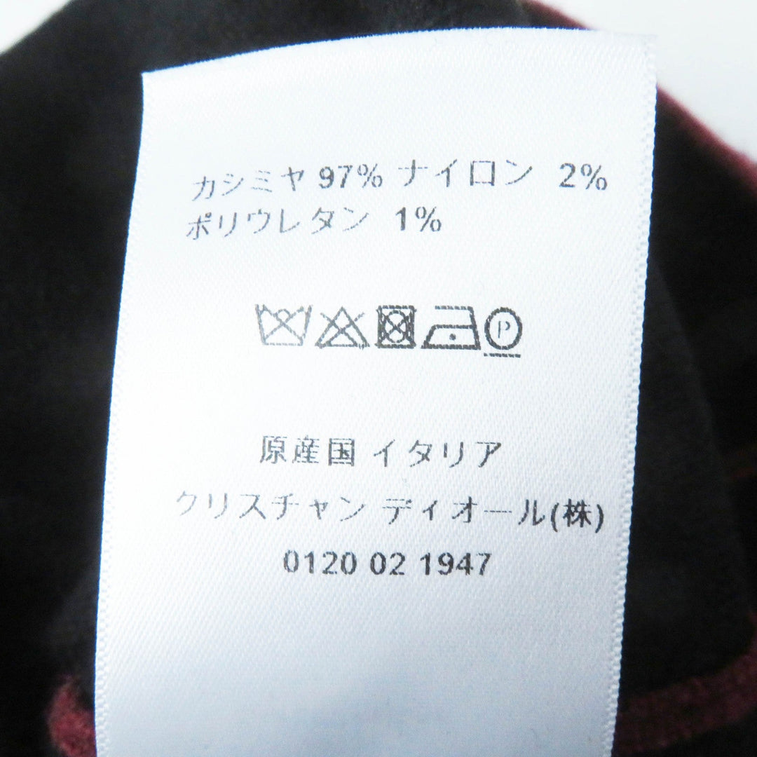 Christian Dior Hoodie 844S92AM009 Outer material: 97% cashmere, Outer material: 2% nylon, Outer material: 1% polyurethane Bordeaux JADIOR Women 40 Used Authentic