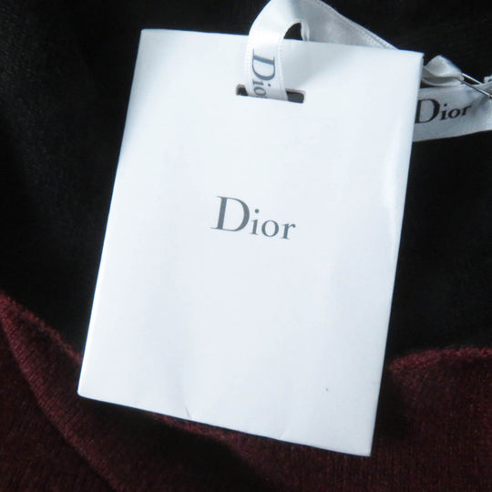 Christian Dior Hoodie 844S92AM009 Outer material: 97% cashmere, Outer material: 2% nylon, Outer material: 1% polyurethane Bordeaux JADIOR Women 40 Used Authentic