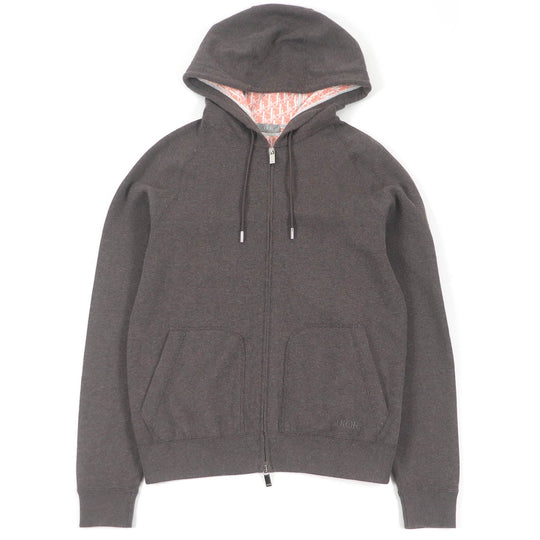 Dior HOMME Hoodie 113M221AT225 Main: 91% cotton, Main: 9% cashmere, Part: 100% rayon Brown mens S Used Authentic