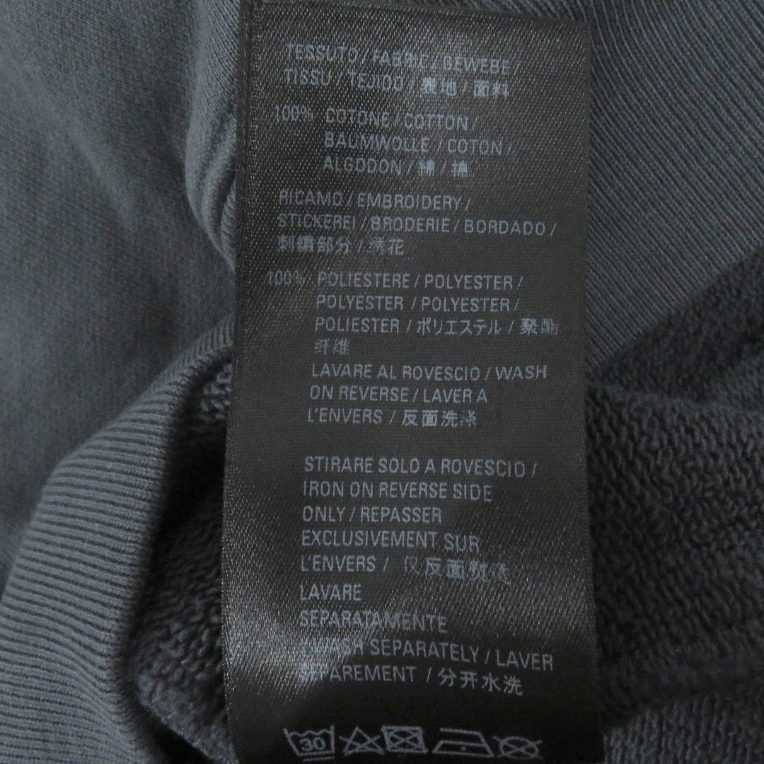 BALENCIAGA Hoodie 578135 Main: 100% cotton, Part: 100% polyester gray mens S Used Authentic