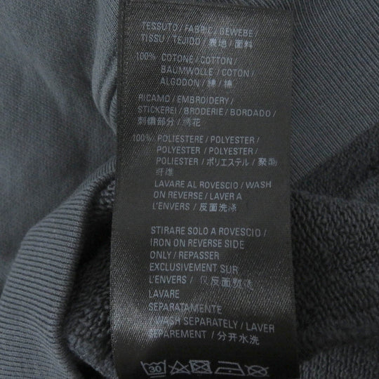 BALENCIAGA Hoodie 578135 Main: 100% cotton, Part: 100% polyester gray mens S Used Authentic